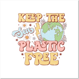 Keep the Sea Plastic Free Posters and Art